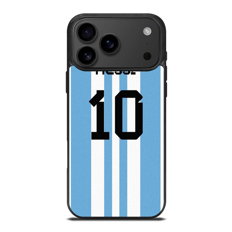 LIONEL MESSI ARGENTINA JERSEY 2 iPhone 17 Pro Max Case