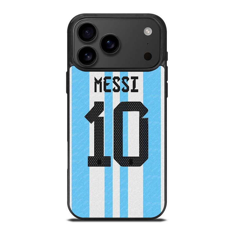 LIONEL MESSI ARGENTINA JERSEY iPhone 17 Pro Max Case
