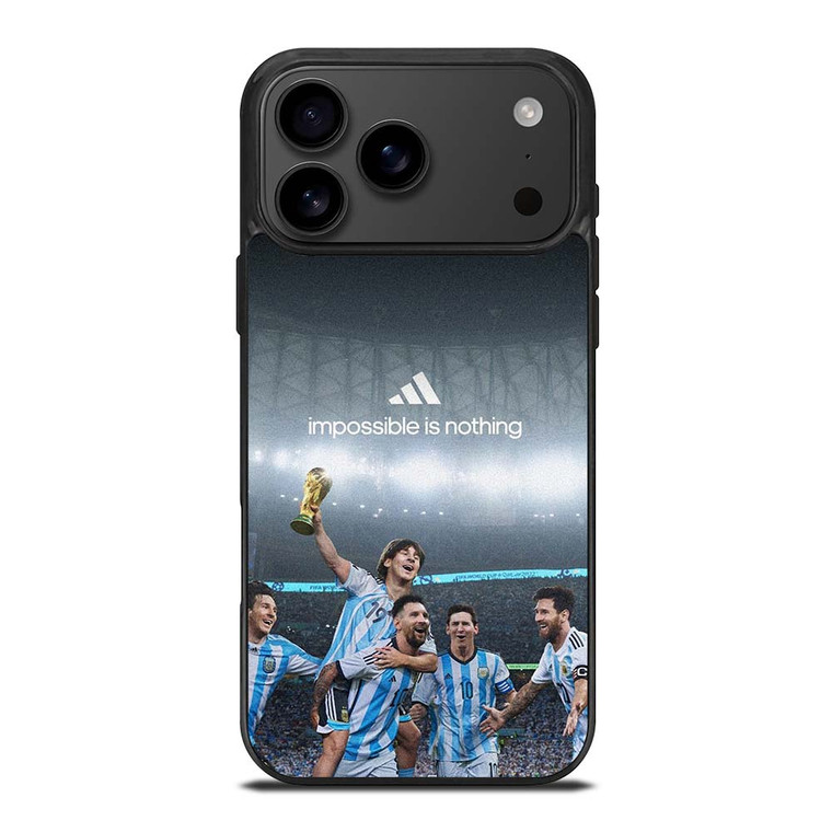 LIONEL MESSI IMPOSSIBLE IS NOTHING ADIDAS iPhone 17 Pro Max Case