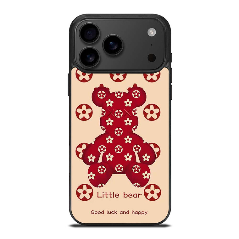 LITTLE BEAR BRICK KAWS RED iPhone 17 Pro Max Case
