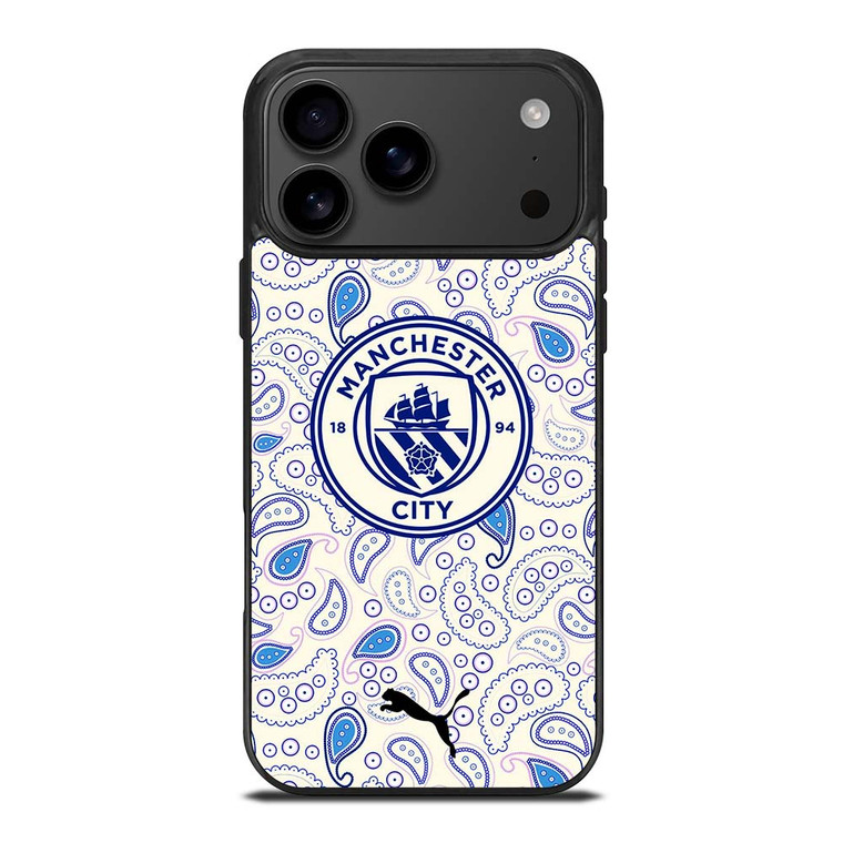 MANCHESTER CITY LOGO THIRD KIT iPhone 17 Pro Max Case