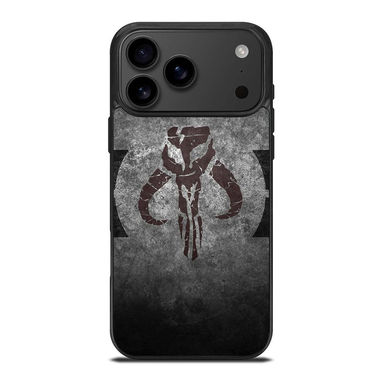 MANDALORIAN STAR WARS HEAD EMBLEM iPhone 17 Pro Max Case
