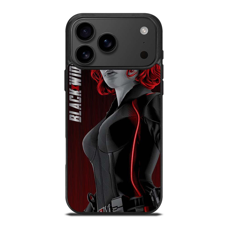MARVEL BLACK WIDOW AVENGERS ART iPhone 17 Pro Max Case