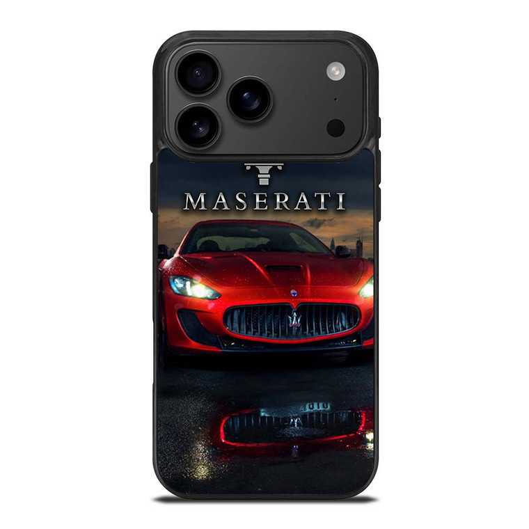 MASERATI RED CAR LOGO iPhone 17 Pro Max Case