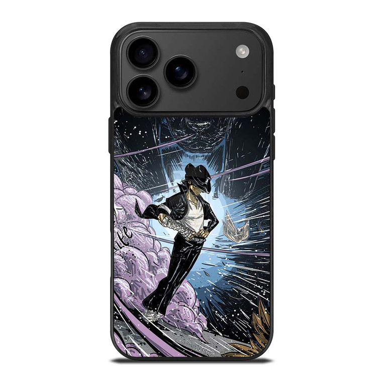 MICHAEL JACKSON CARTOON ART iPhone 17 Pro Max Case