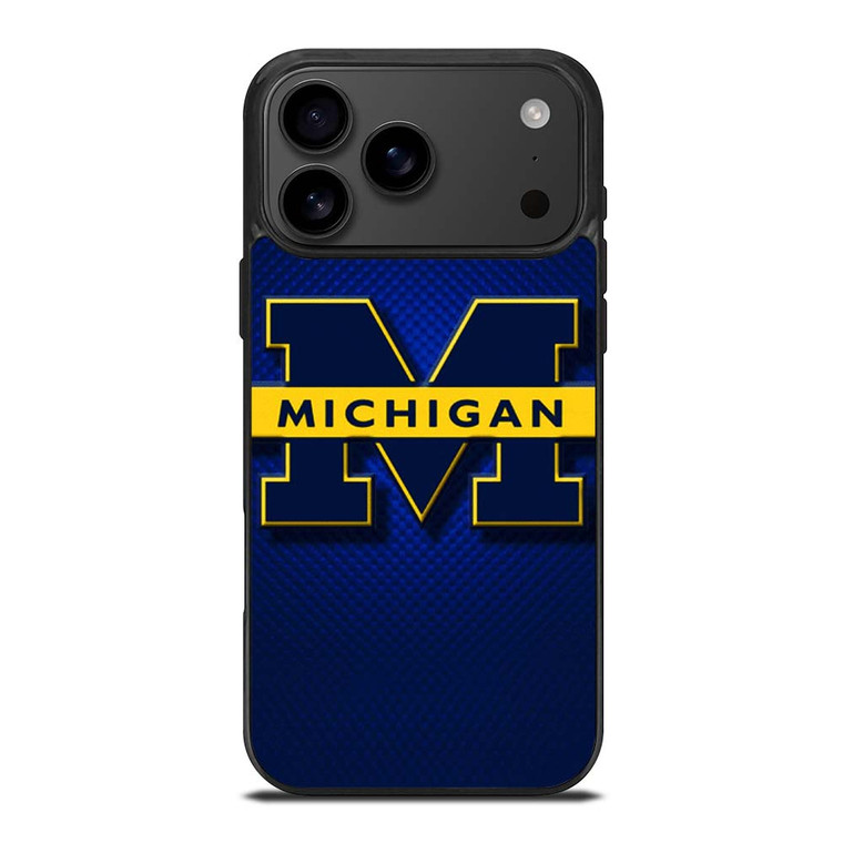 MICHIGAN WOLVERINE SYMBOL LOGO iPhone 17 Pro Max Case