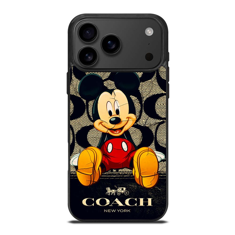 MICKEY MOUSE COACH DISNEY iPhone 17 Pro Max Case
