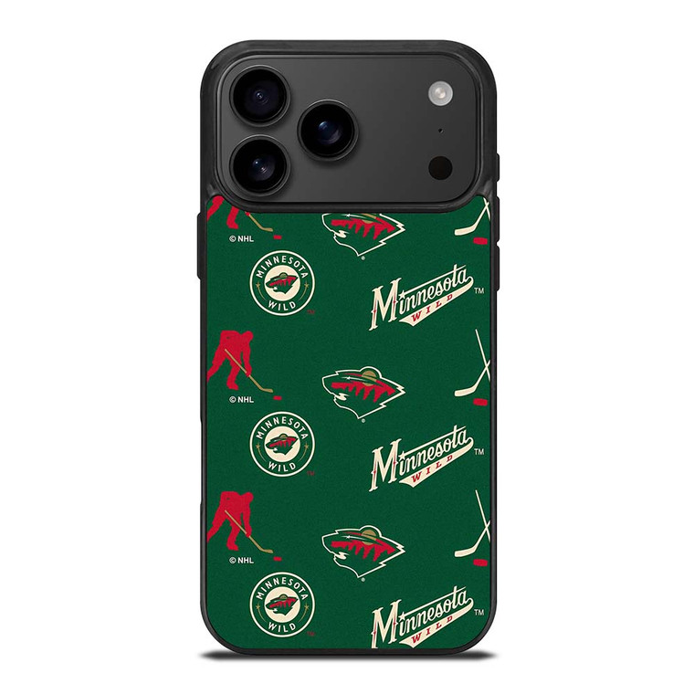 MINNESOTA WILD NHL PATTERN iPhone 17 Pro Max Case
