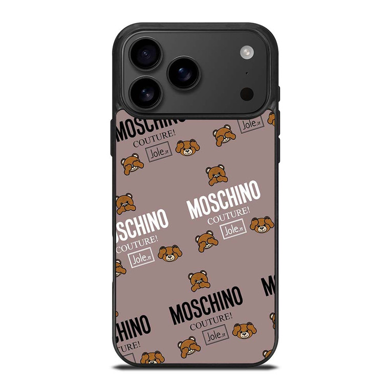 MOSCHINO COUTURE LOGO iPhone 17 Pro Max Case