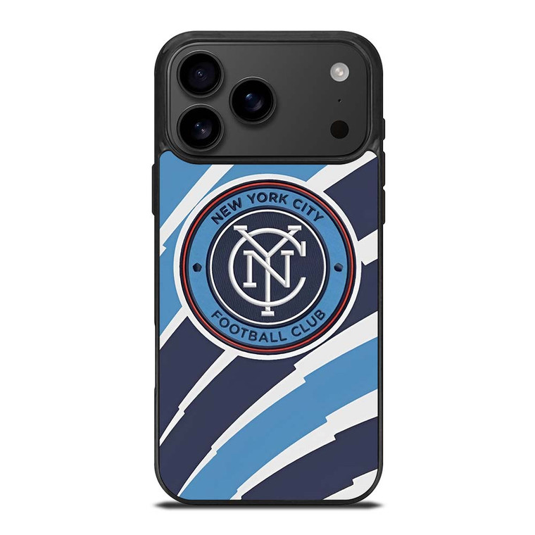 NEW YORK CITY FC STRIPS iPhone 17 Pro Max Case