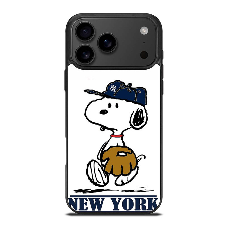 NEW YORK YANKEES SNOOPY iPhone 17 Pro Max Case