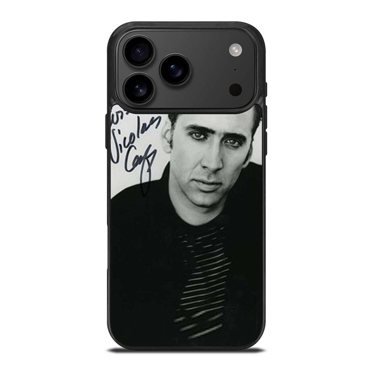 NICOLAS CAGE SIGNATURE iPhone 17 Pro Max Case