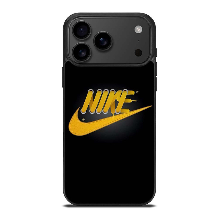 NIKE YELLOW ROPE LOGO iPhone 17 Pro Max Case