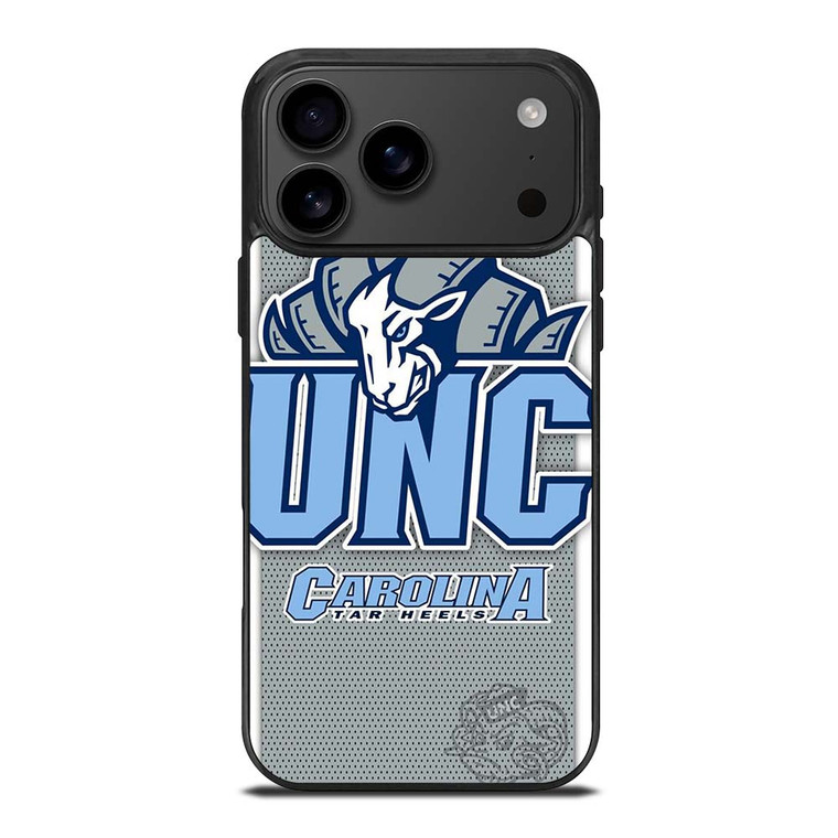 NORTH CAROLINA TAR HEELS UNIVERSITY FOOTBALL LOGO iPhone 17 Pro Max Case