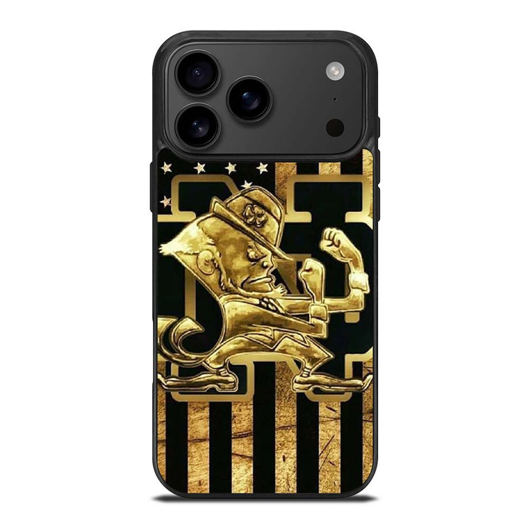 NOTRE DAME FOOTBALL USA FLAG iPhone 17 Pro Max Case