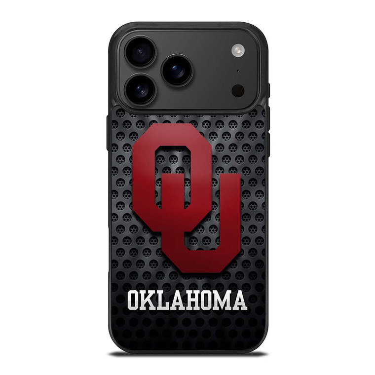 OKLAHOMA SOONERS LOGO iPhone 17 Pro Max Case