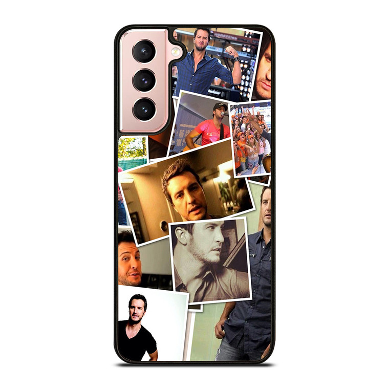 LUKE BRYAN COLLAGE 2 Samsung Galaxy S21 Case