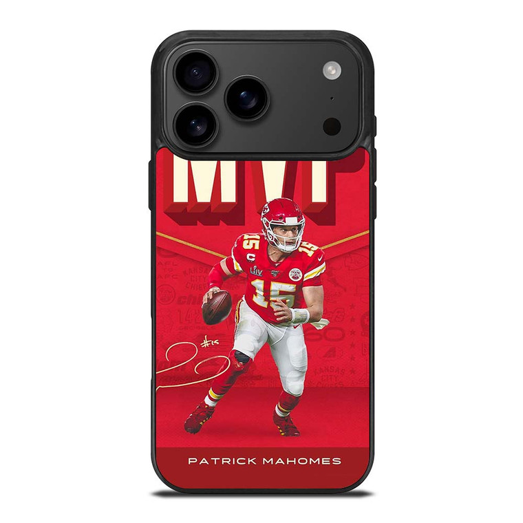 PATRICK MAHOMES KANSAS CITY CHIEFS MVP iPhone 17 Pro Max Case
