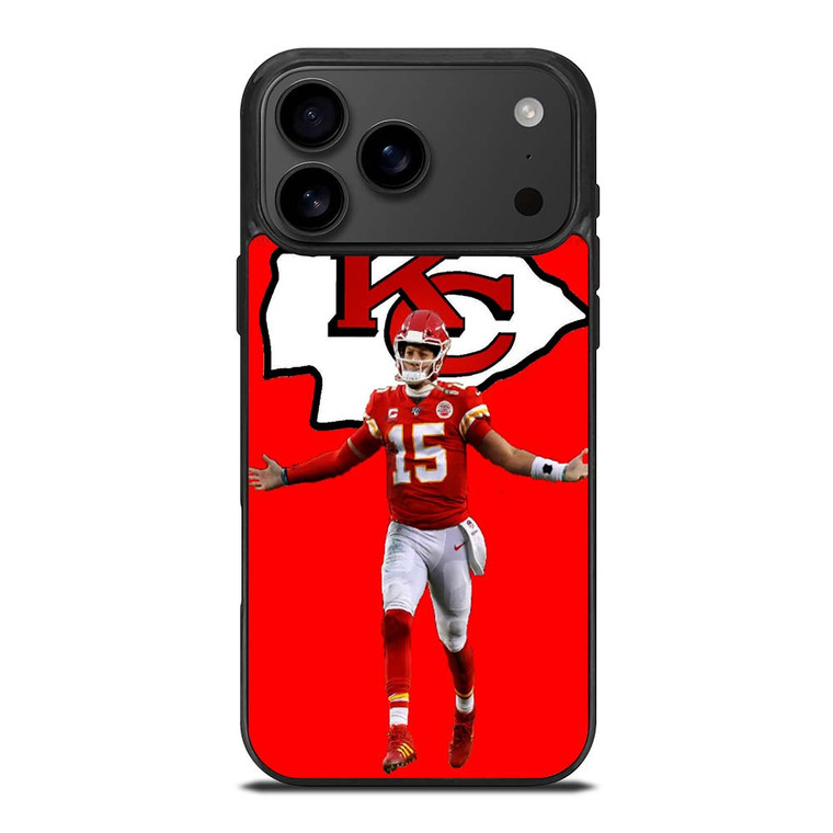 PATRICK MAHOMES KC CHIEFS LOGO iPhone 17 Pro Max Case
