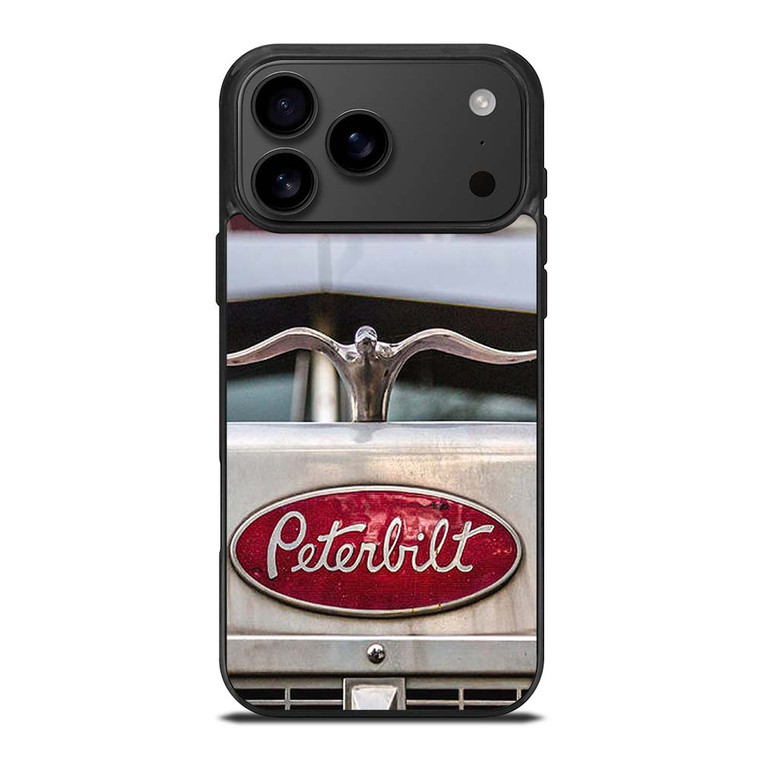 PETERBILT TRUCK METAL EMBLEM iPhone 17 Pro Max Case