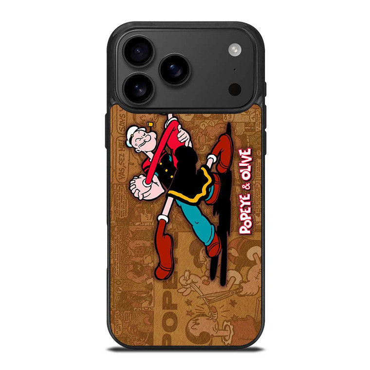 POPEYE AND OLIVE DANCE iPhone 17 Pro Max Case