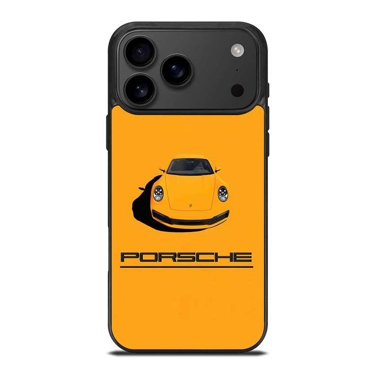 PORSCHE CAR YELLOW iPhone 17 Pro Max Case PORSCHE CAR YELLOW iPhone 17 Pro Max Case