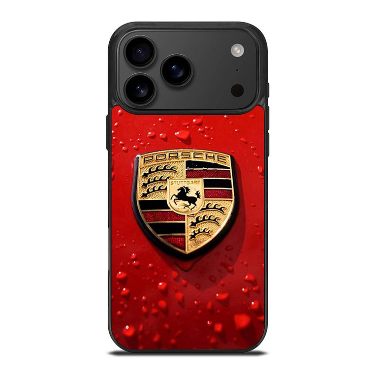 PORSCHE RED EMBLEM iPhone 17 Pro Max Case PORSCHE RED EMBLEM iPhone 17 Pro Max Case