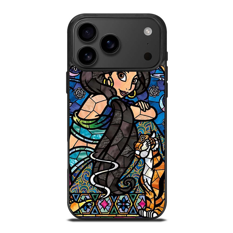 Princess Jasmine Aladdin Fairy Tale Stained iPhone 17 Pro Max Case Princess Jasmine Aladdin Fairy Tale Stained iPhone 17 Pro Max Case