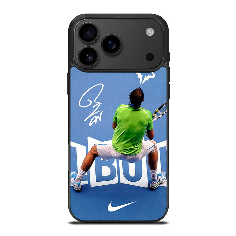 RAFAEL NADAL NIKE SIGNATURE LOGO iPhone 17 Pro Max Case RAFAEL NADAL NIKE SIGNATURE LOGO iPhone 17 Pro Max Case