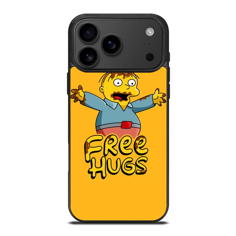 RALPH WIGGUM THE SIMPSONS FREE HUG iPhone 17 Pro Max Case