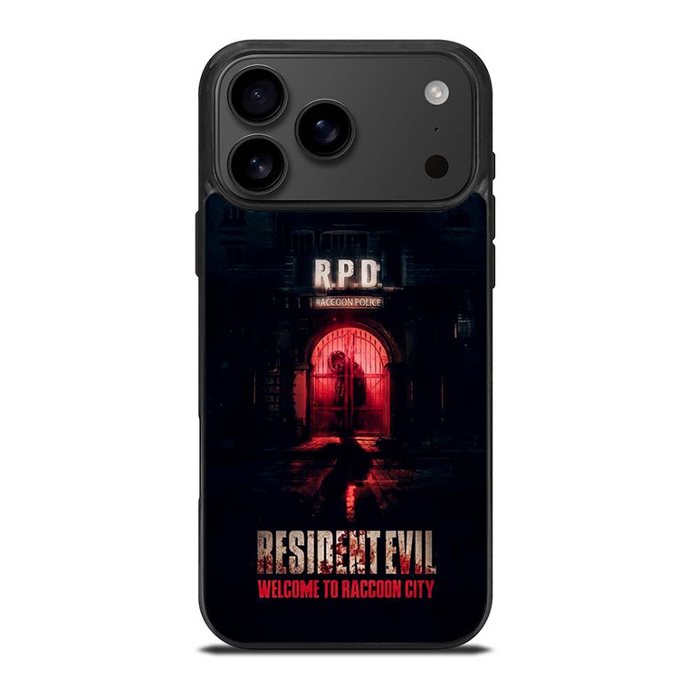 RESIDENT EVIL RACCOON CITY POLICE DEP iPhone 17 Pro Max Case RESIDENT EVIL RACCOON CITY POLICE DEP iPhone 17 Pro Max Case