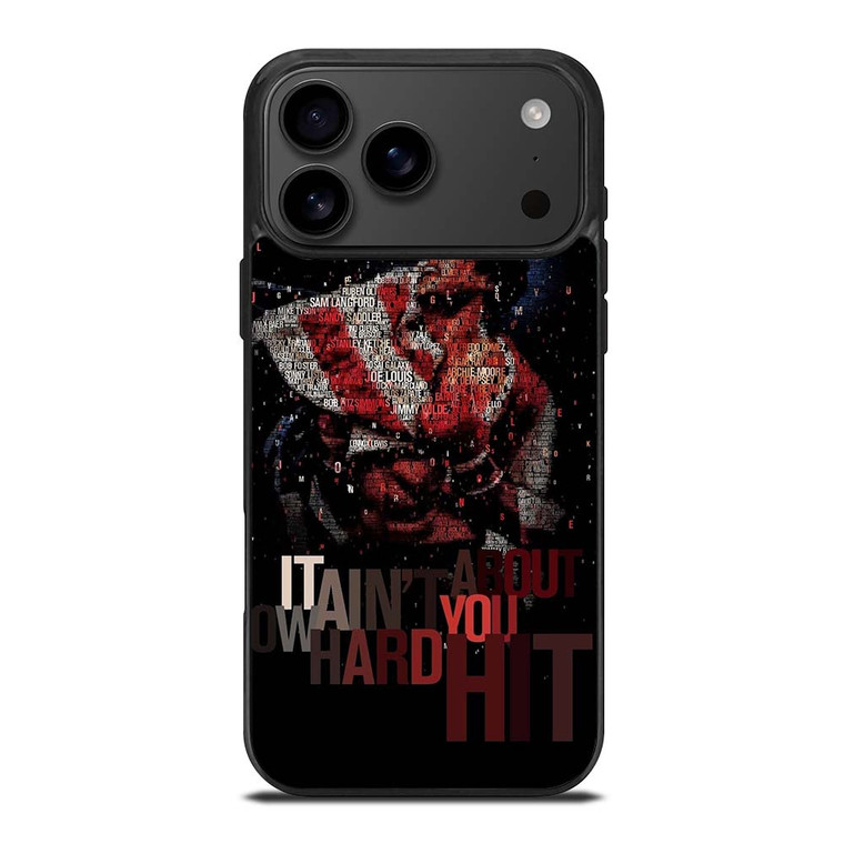 ROCKY BALBOA QUOTE iPhone 17 Pro Max Case ROCKY BALBOA QUOTE iPhone 17 Pro Max Case