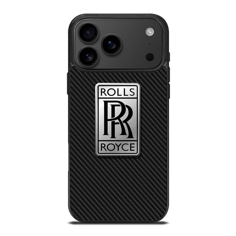 ROLLS ROYCE LOGO CARBON iPhone 17 Pro Max Case ROLLS ROYCE LOGO CARBON iPhone 17 Pro Max Case
