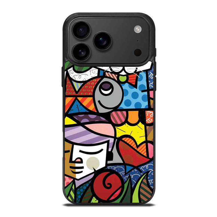 ROMERO BRITTO  iPhone 17 Pro Max Case ROMERO BRITTO  iPhone 17 Pro Max Case