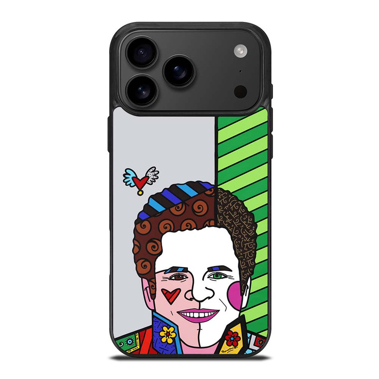 ROMERO BRITTO ART iPhone 17 Pro Max Case ROMERO BRITTO ART iPhone 17 Pro Max Case