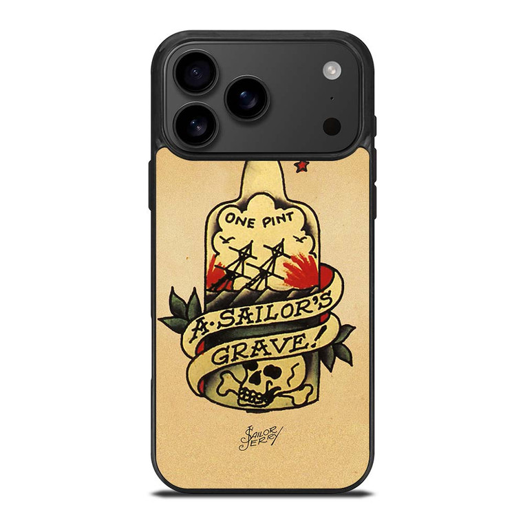 SAILOR JERRY GRAVE TATTOO iPhone 17 Pro Max Case SAILOR JERRY GRAVE TATTOO iPhone 17 Pro Max Case