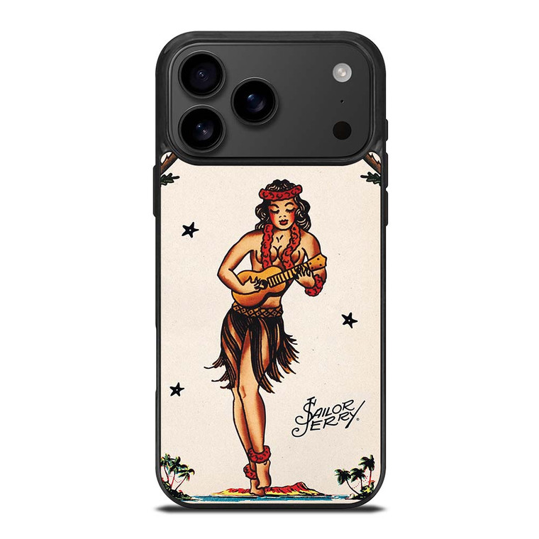 SAILOR JERRY S HULA GIRL 2 iPhone 17 Pro Max Case SAILOR JERRY S HULA GIRL 2 iPhone 17 Pro Max Case