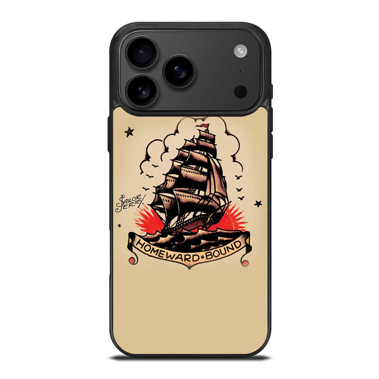 SAILOR JERRY TATTOO HOMEWARD BOUND iPhone 17 Pro Max Case SAILOR JERRY TATTOO HOMEWARD BOUND iPhone 17 Pro Max Case