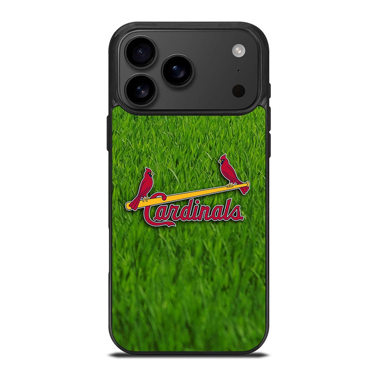 SAINT LOUIS CARDINALS GRASS LOGO iPhone 17 Pro Max Case SAINT LOUIS CARDINALS GRASS LOGO iPhone 17 Pro Max Case