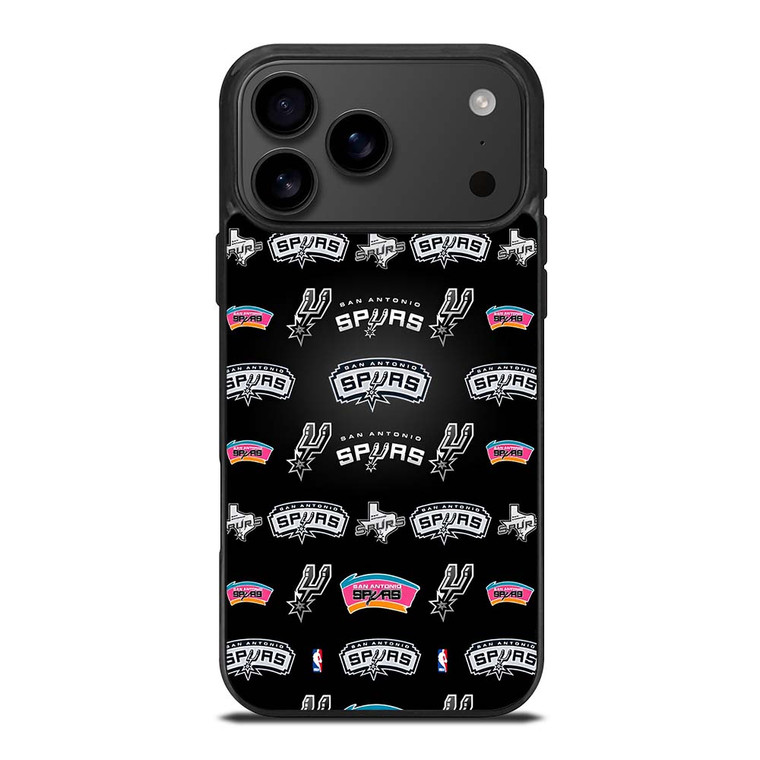 SAN ANTONIO SPURS COLLAGE iPhone 17 Pro Max Case SAN ANTONIO SPURS COLLAGE iPhone 17 Pro Max Case
