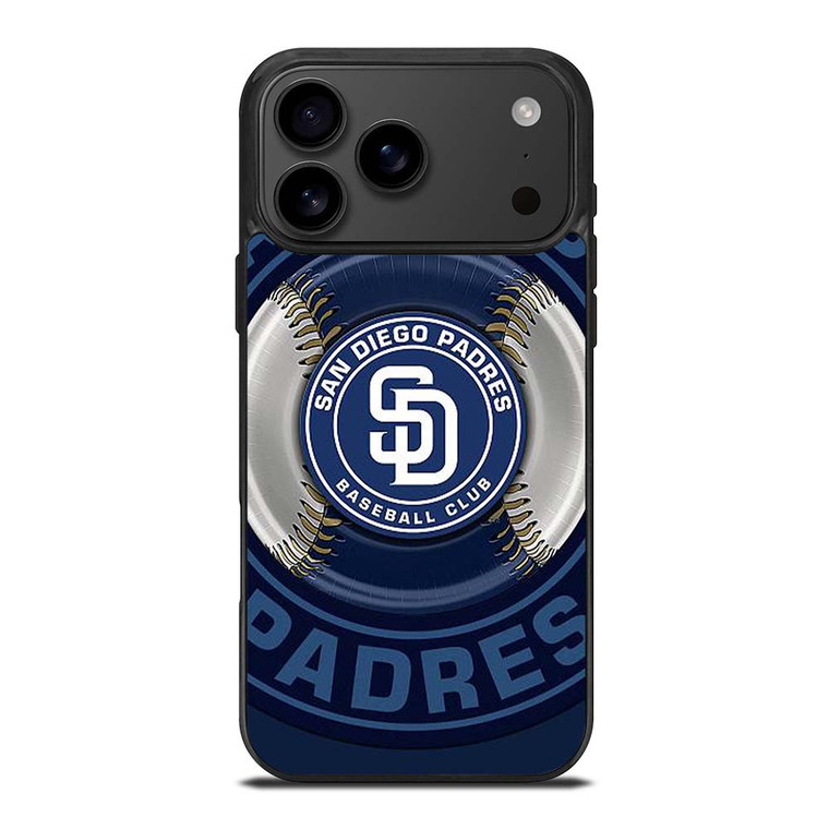 SAN DIEGO PADRES MLB LOGO iPhone 17 Pro Max Case SAN DIEGO PADRES MLB LOGO iPhone 17 Pro Max Case