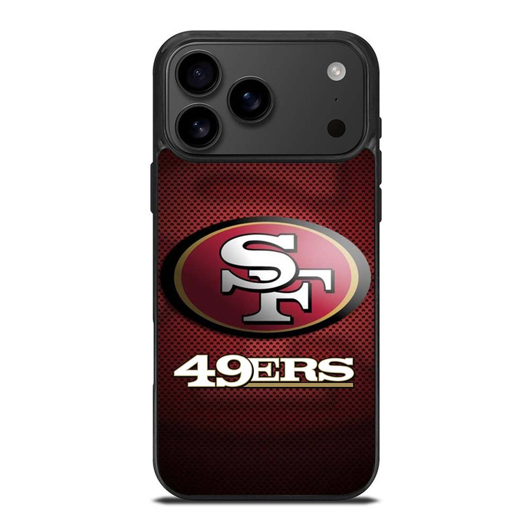 SAN FRANCISCO 49ERS LOGO FOOTBALL iPhone 17 Pro Max Case SAN FRANCISCO 49ERS LOGO FOOTBALL iPhone 17 Pro Max Case