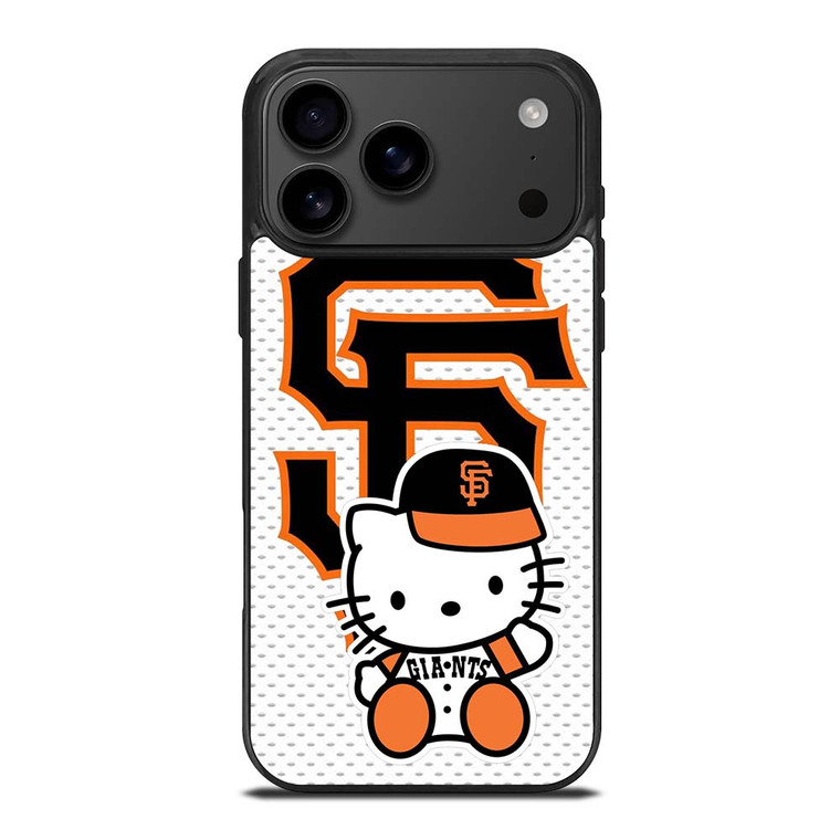 SAN FRANCISCO GIANTS MLB HELLO KITTY iPhone 17 Pro Max Case SAN FRANCISCO GIANTS MLB HELLO KITTY iPhone 17 Pro Max Case