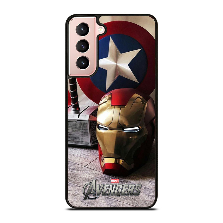 MARVEL AVENGER TEAM CAPTAIN AMERICA IRONMAN THOR Samsung Galaxy S21 Case