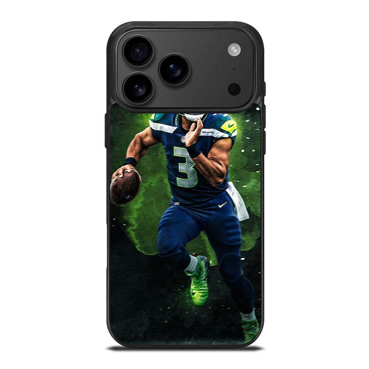 SEATTLE SEAHAWKS RUSSELL WILSON NFL iPhone 17 Pro Max Case SEATTLE SEAHAWKS RUSSELL WILSON NFL iPhone 17 Pro Max Case