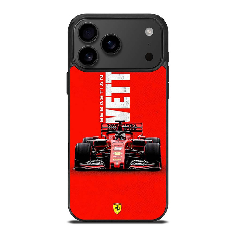 SEBASTIAN VETTEL FERRARI F1 iPhone 17 Pro Max Case