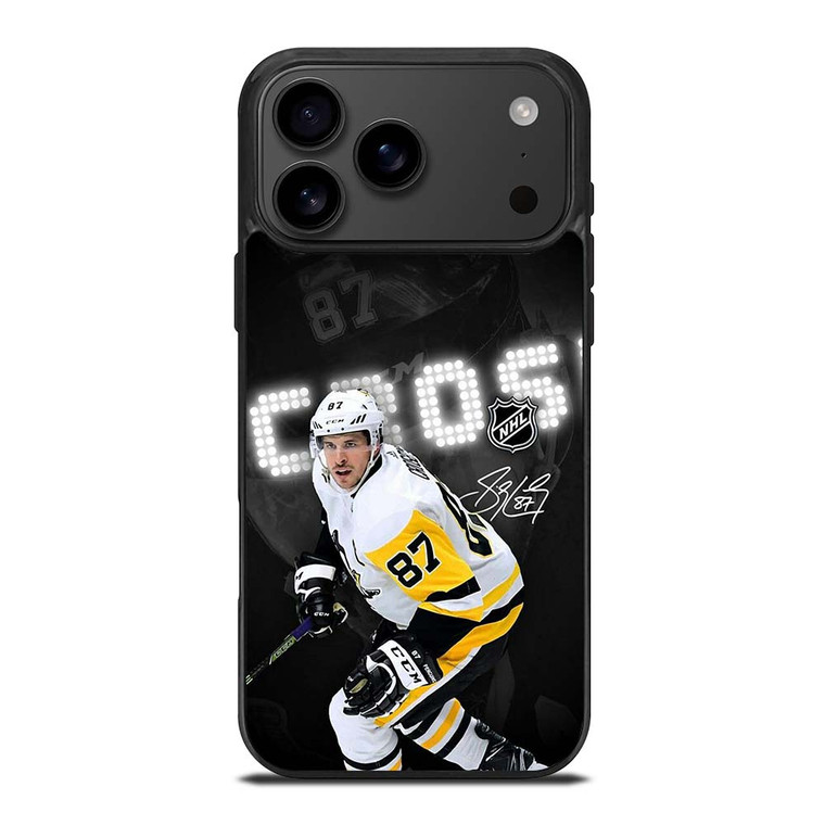 SIDNEY CROSBY PITTSBURGH PENGUINS HOCKEY iPhone 17 Pro Max Case SIDNEY CROSBY PITTSBURGH PENGUINS HOCKEY iPhone 17 Pro Max Case