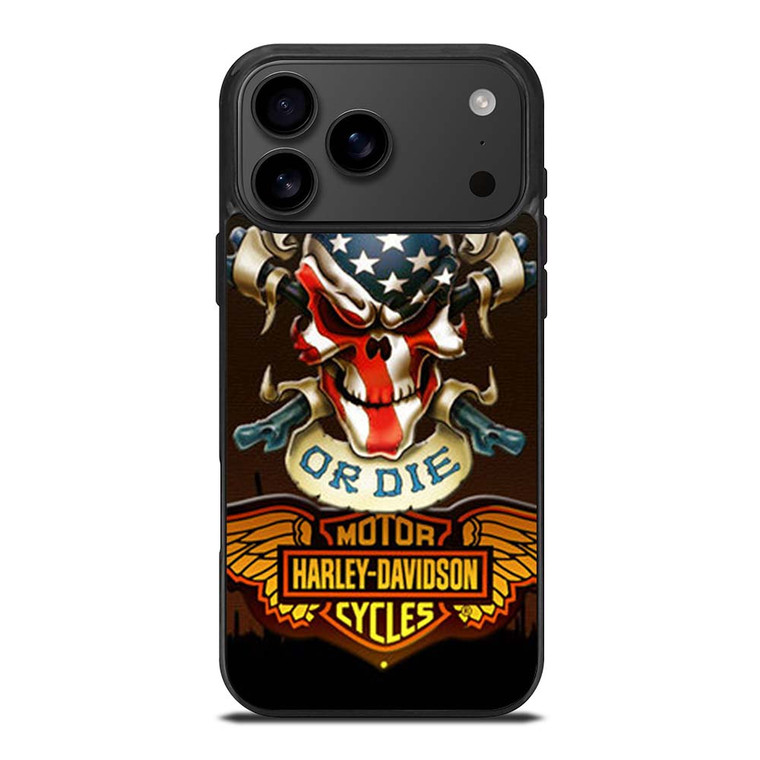SKULL AND WINGS HARLEY DAVIDSON iPhone 17 Pro Max Case SKULL AND WINGS HARLEY DAVIDSON iPhone 17 Pro Max Case