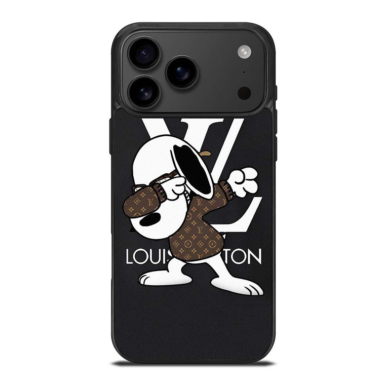 SNOOPY LOUIS VUITTON DAB STYLE iPhone 17 Pro Max Case