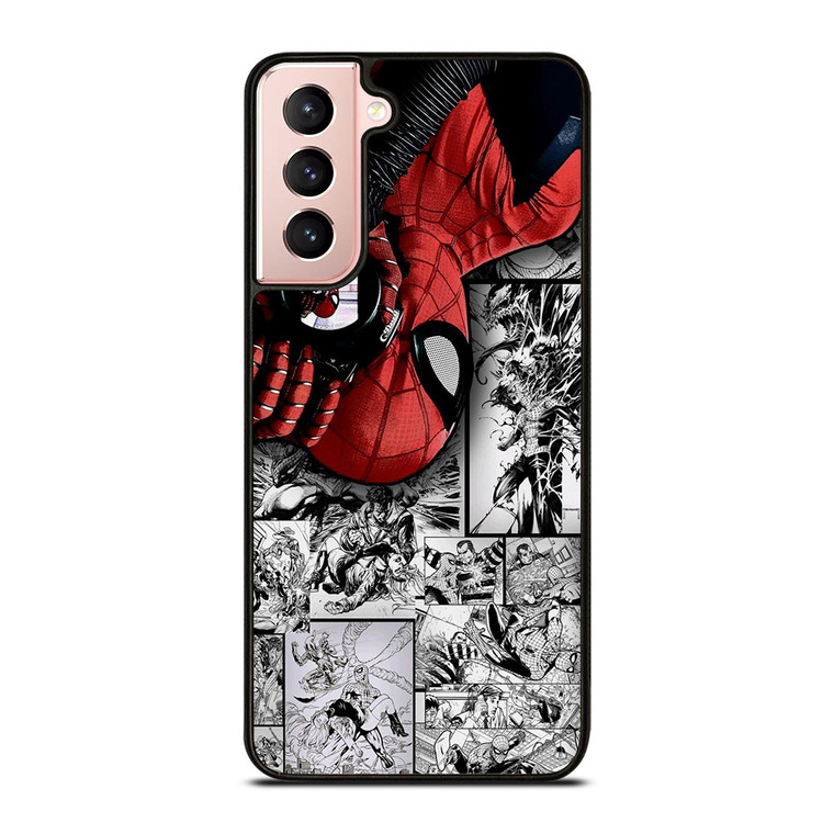 MARVEL SPIDERMAN POTRAIT COMIC Samsung Galaxy S21 Case